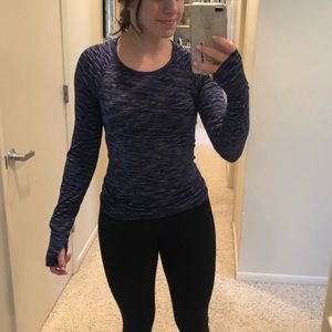 Athleta long sleeve fastest track